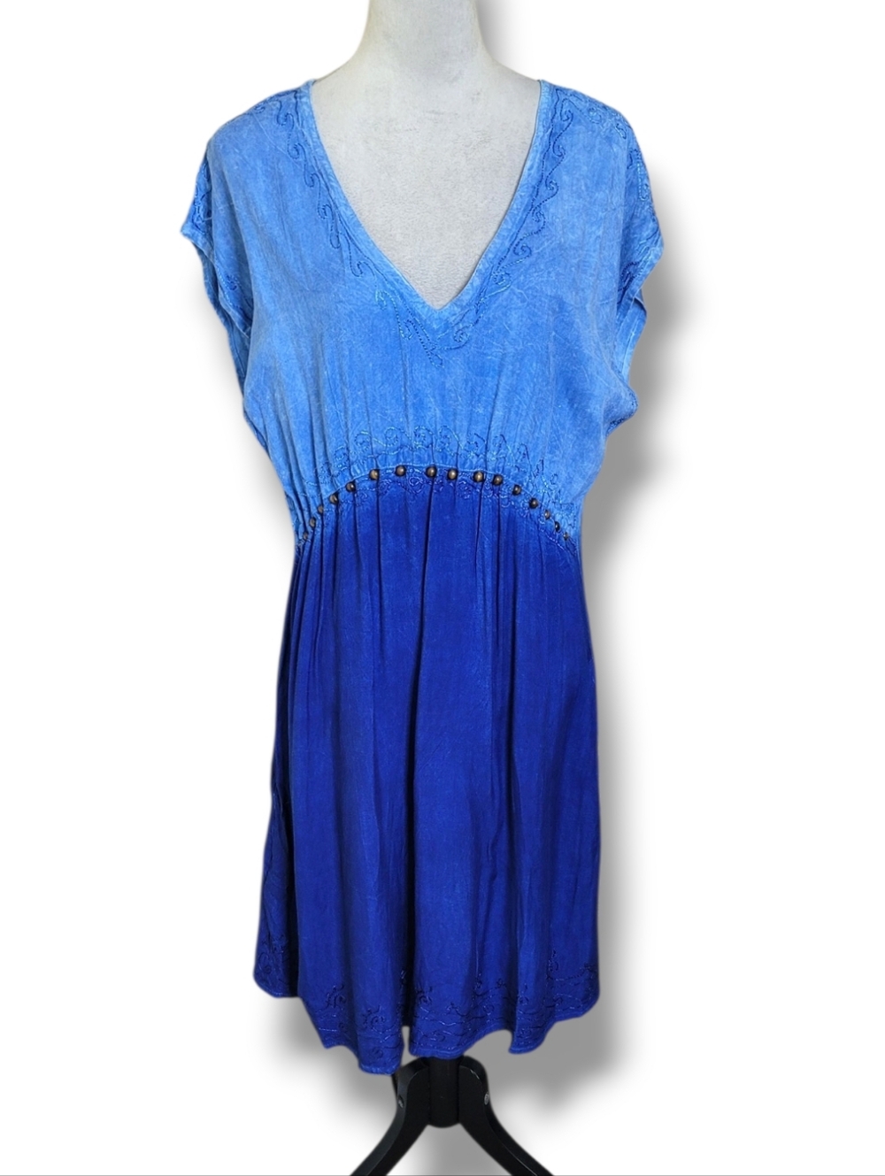 Raya Sun Boho Beachy Sun Dress Size L